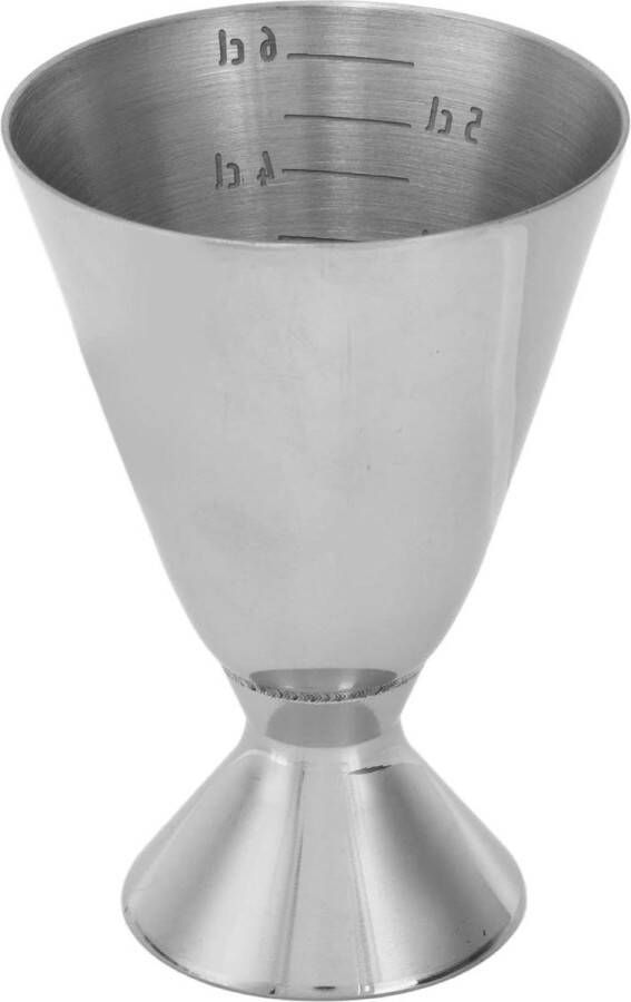 Nauwkeurige Cocktailshaker Jigger Verdikte Enkele Kop Met Maatstreepjes Voor Keukenbar Maatbeker Wijnmaat