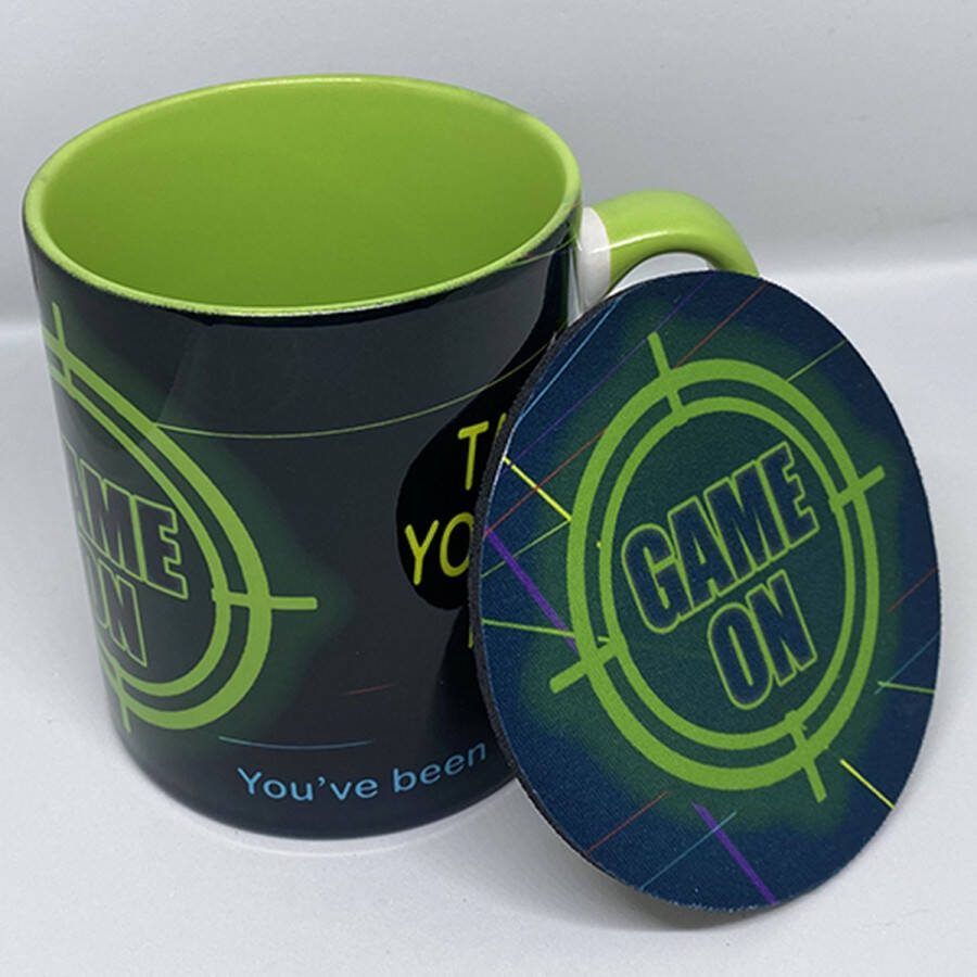 NB! Creative Boutique: Laser Tag Coaster & Mug set