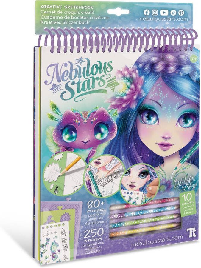 NEBULOUS STARS-CREATIEF SCHETSBOEK -NENUPHIA