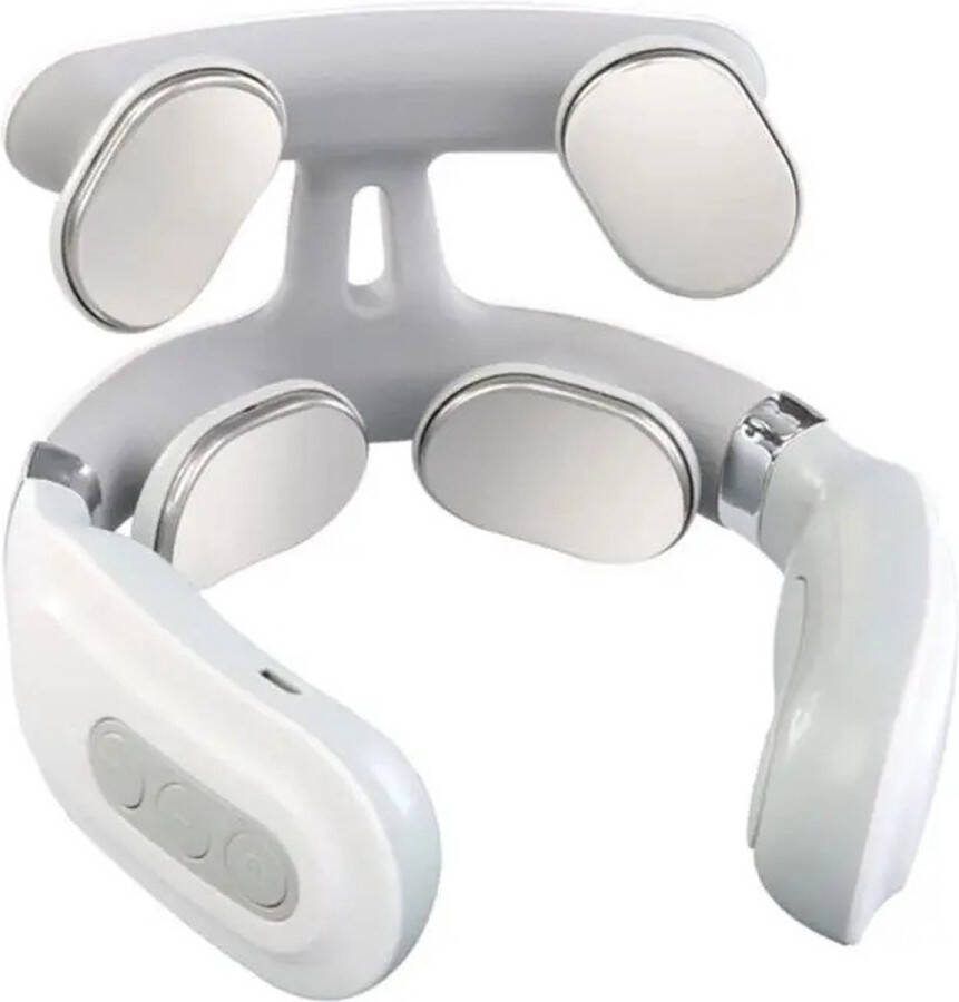 Nekmassage Apparaat Hoofd en Nekbescherming Verwarmingsmachines Ademhalingsverlichting Magnetische Trillingen Warm Comprimeren Cervicale Wervelkolom