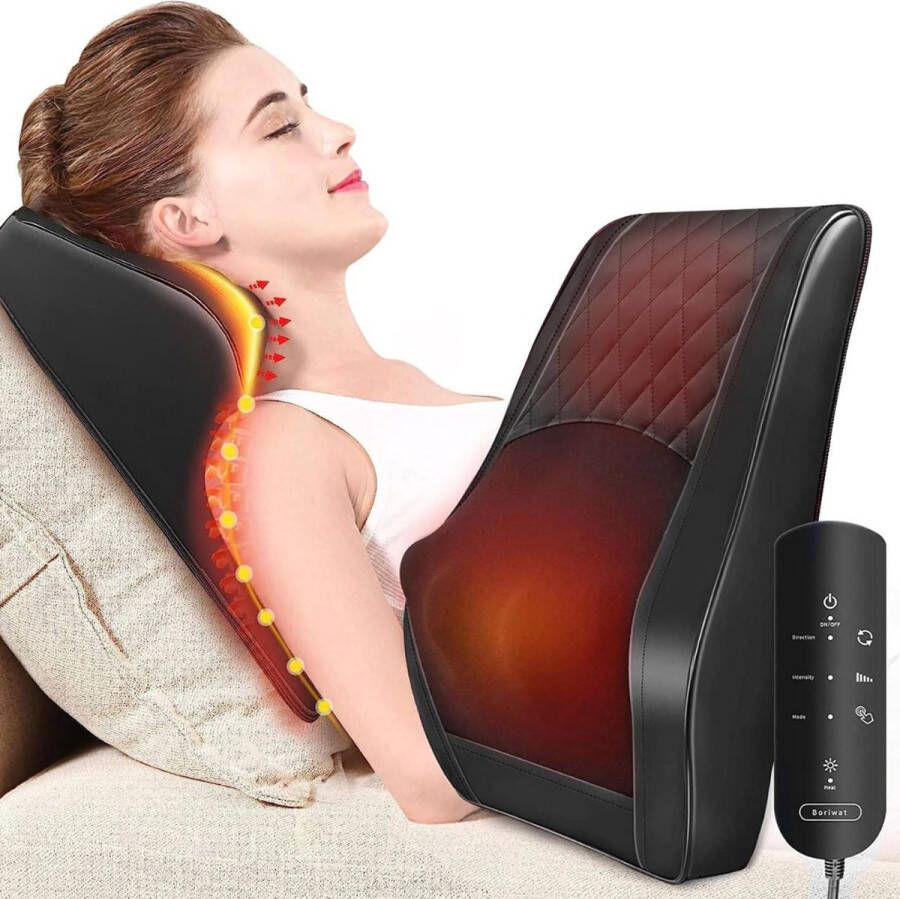 Nekmassage apparaat Nek en Rug Massager met Warmte nekmassage kussen massagekussen rugmassage apparaten Shiatsu