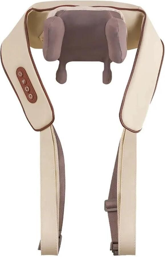 Nekmassage Shiatsu Massagekussen Elektrisch Nekmassage Apparaat Nek en Schouder Multifunctioneel Rug massageapparaat