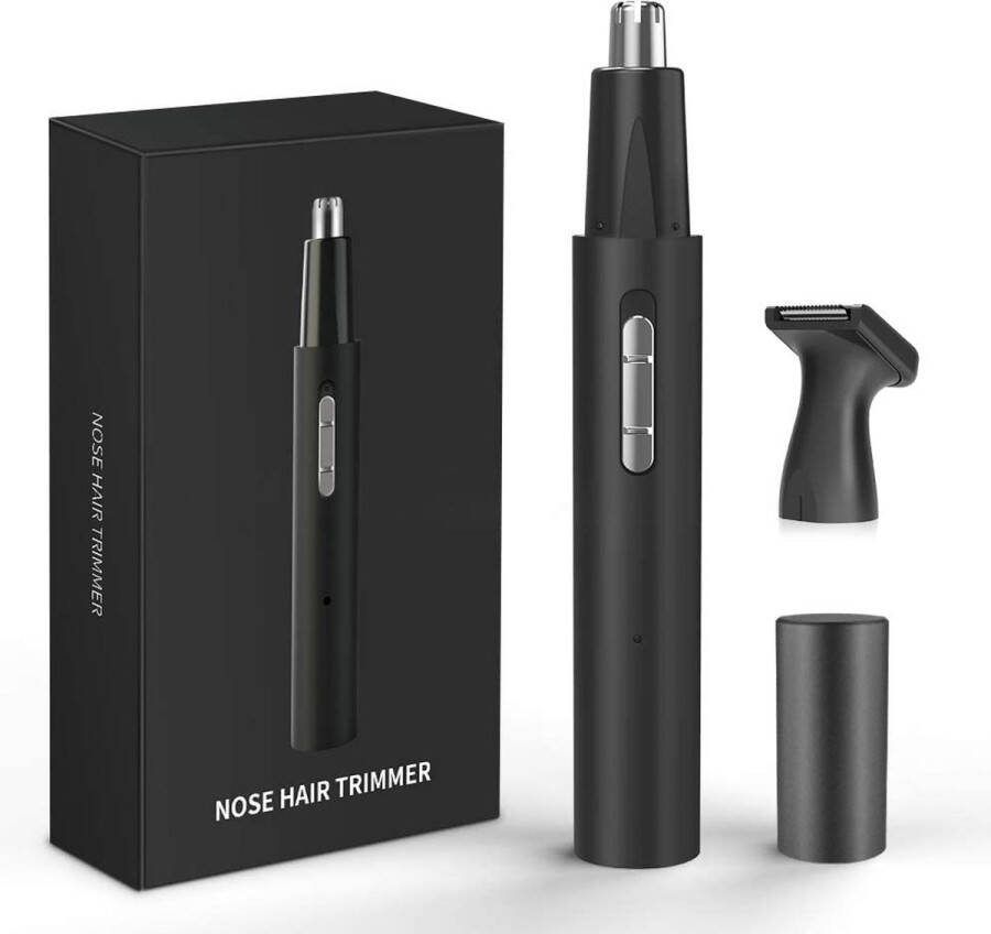 Neus- en oorhaartrimmer Pijnloos USB oplaadbaar Waterdicht Dual Edge Blades Elektrische Neustrimmer