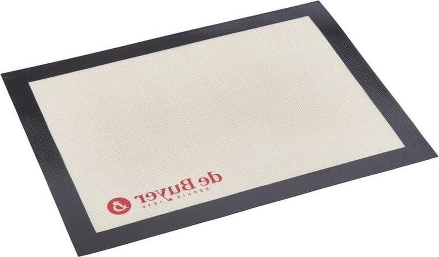 Niet-stick siliconen bakmat 40 x 30 cm hittebestendig anti-aanbaklaag