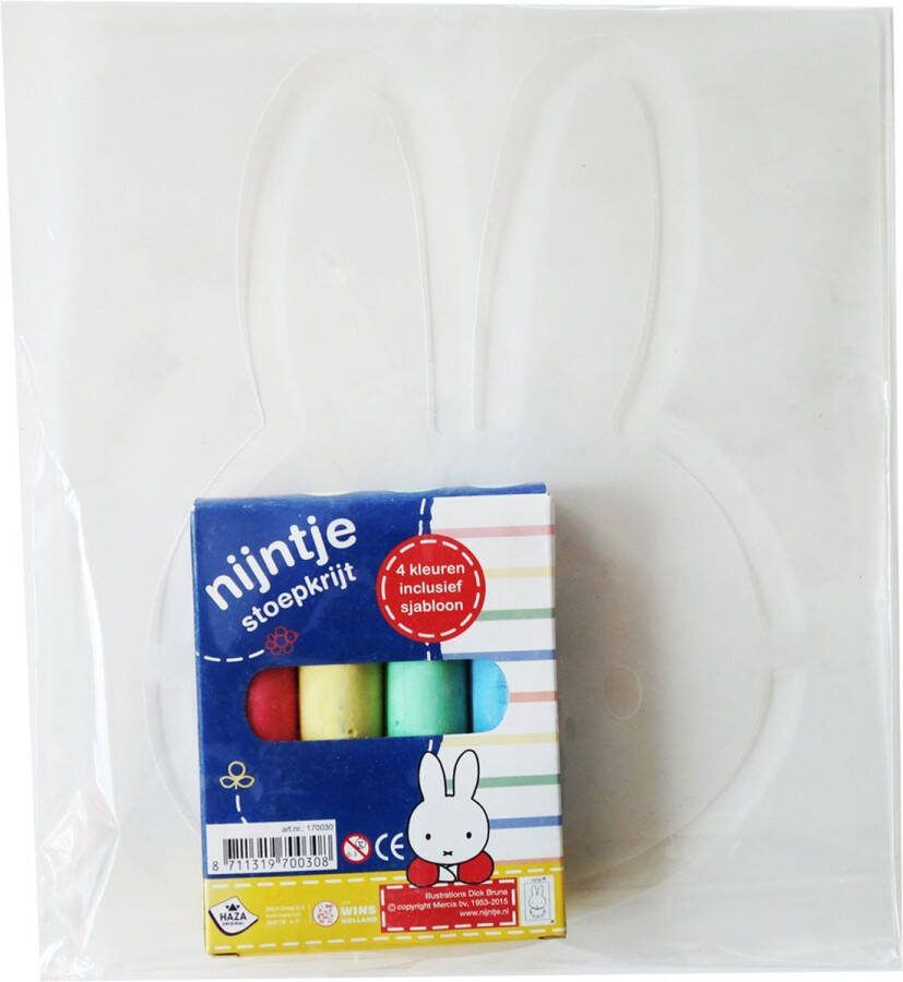 Nijntje stoepkrijt set