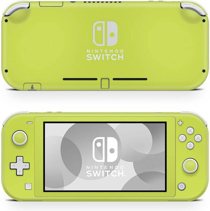 Skin Effen Lime Sticker geschikt voor Nintendo Switch Lite