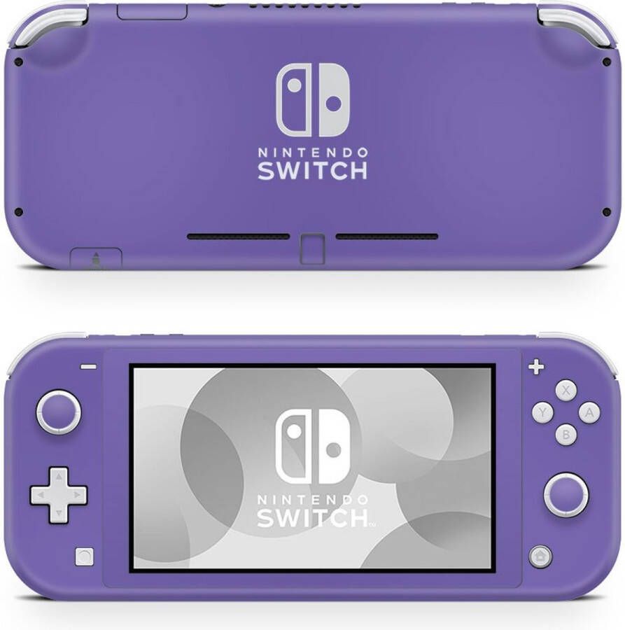 Skin Effen Paars geschikt voor Nintendo Switch Lite Sticker