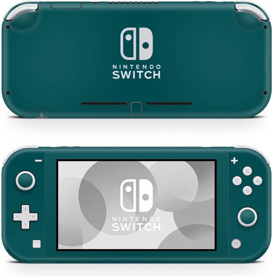 Skin Effen Zee Groen geschikt voor Nintendo Switch Lite Sticker