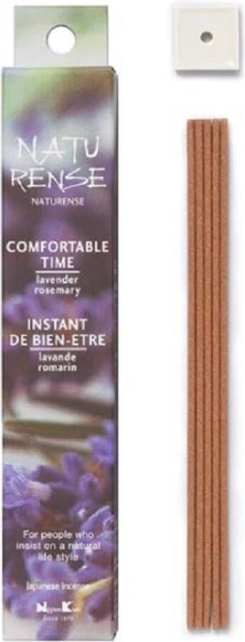 Nippon Kodo Naturense Comfortable Time Japanse wierook Lavendel & Rozemarijn