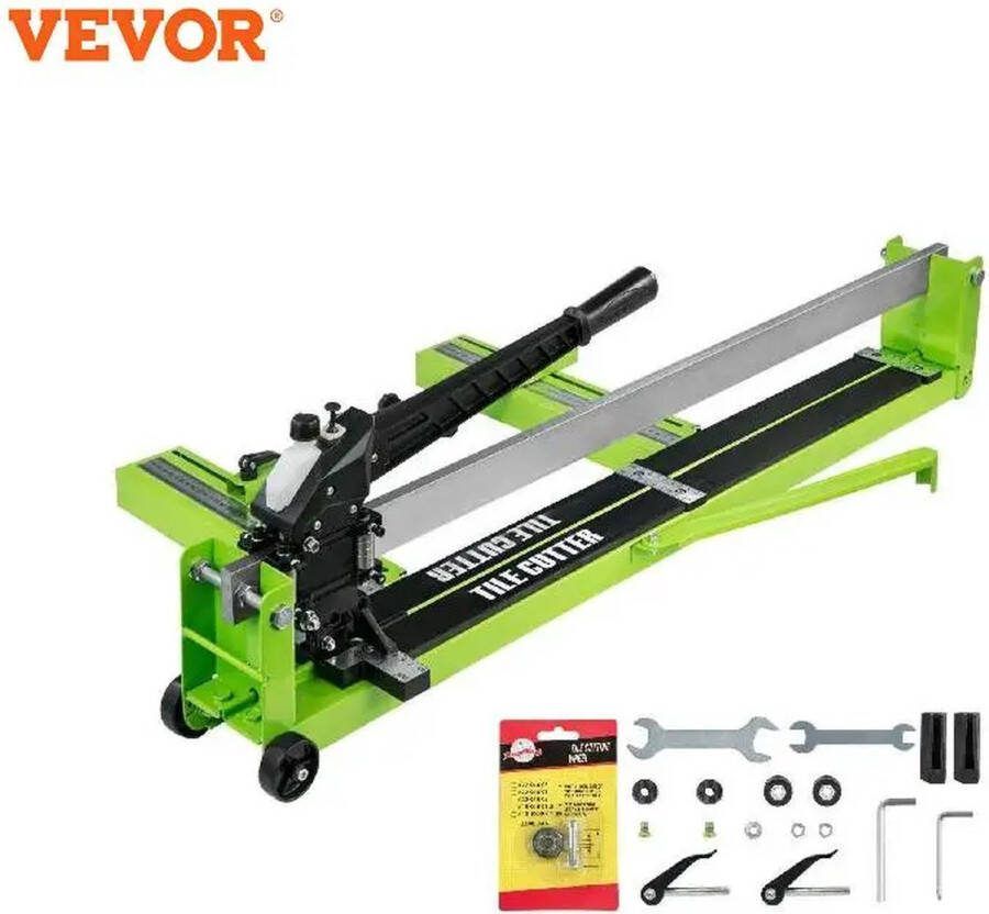 Nique Tegelsnijder Infrarood Laser Handmatige Tegelsnijder 800 mm Breedte Groen