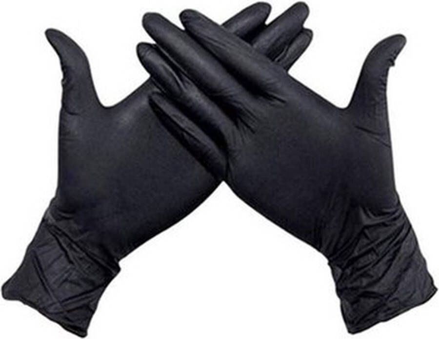 Nitril wegwerphandschoenen Medium Poedervrij Latexvrij 100stuks