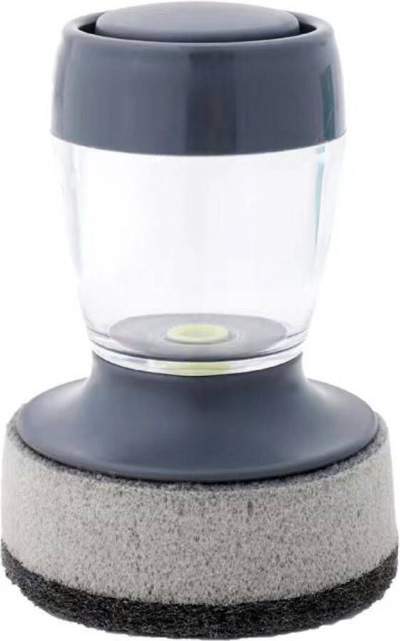 Nivard Afwasborstel Met Zeepdispenser Afwasborstel Met Zeepreservoir Dish Brush Wit