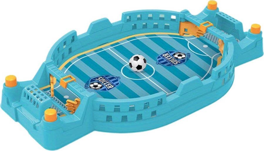 Nivard Mini Voetbaltafel Tafelvoetbal Tafelvoetbalspel Tafelvoetbaltafel Tafel Voetbal Blauw