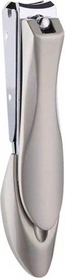 Nivard Nagelknipper Met Opvangbakje Nagelknipper Teennagels Nagelschaar Nageltang Nail Clipper Nail Cutter Zilveren