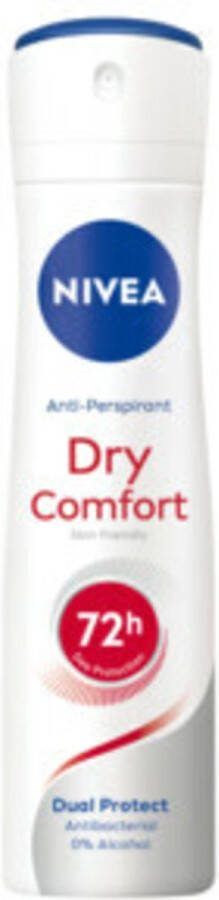 Nivea Deodorant Spray Dry Comfort 3x150ml Voordeelverpakking