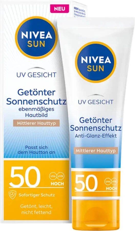 NIVEA SUN UV Gezicht BB Cream SPF50 50 ml