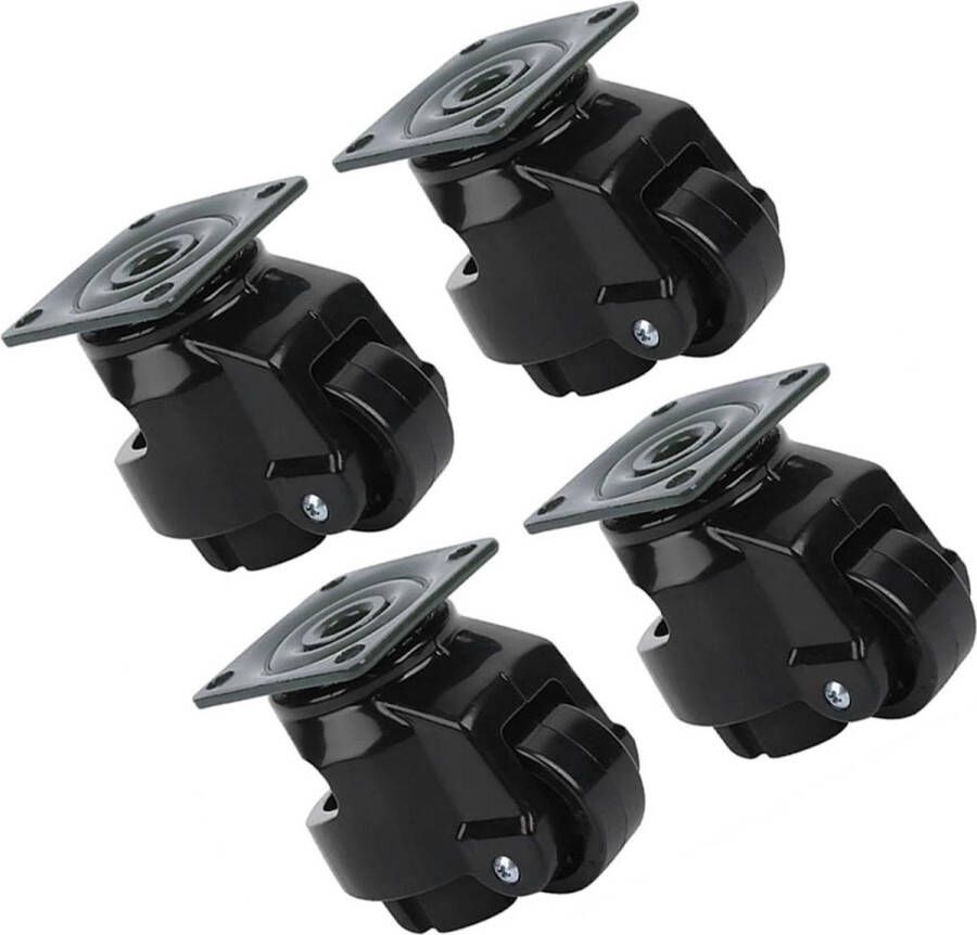 Niveau Aanpassing Intrekbare Werkbank Caster Zware Nivellering Wielen Industriële Roller Bewegende Tafels