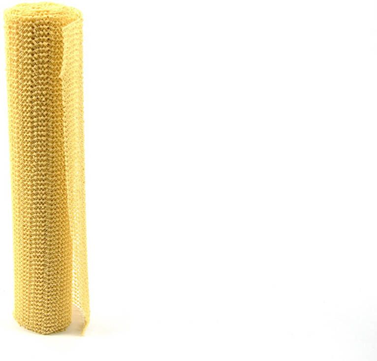 Non Slip Grip mat – GEEL – 30x150cm Niet Klevende Antislipmat Gaas Patroon voor Bureaus en Keukenlades