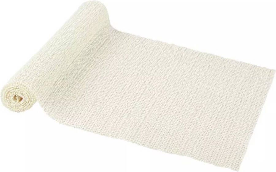 Non Slip Grip mat – Wit – 30x150cm Niet Klevende Antislipmat Gaas Patroon voor Bureaus en Keukenlades