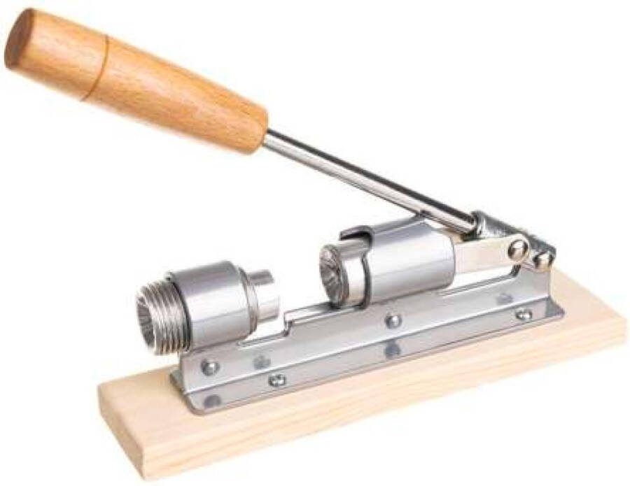 Notenkraker Staand – Walnotenkraker – Walnoten Noten Kraker – Walnootkraker RVS Hout