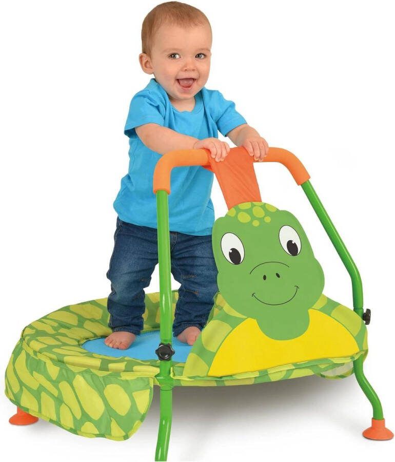 Nursery Trampoline for Toddlers Ages 12 Months Plus Safe Toy for Active Play mini trampoline