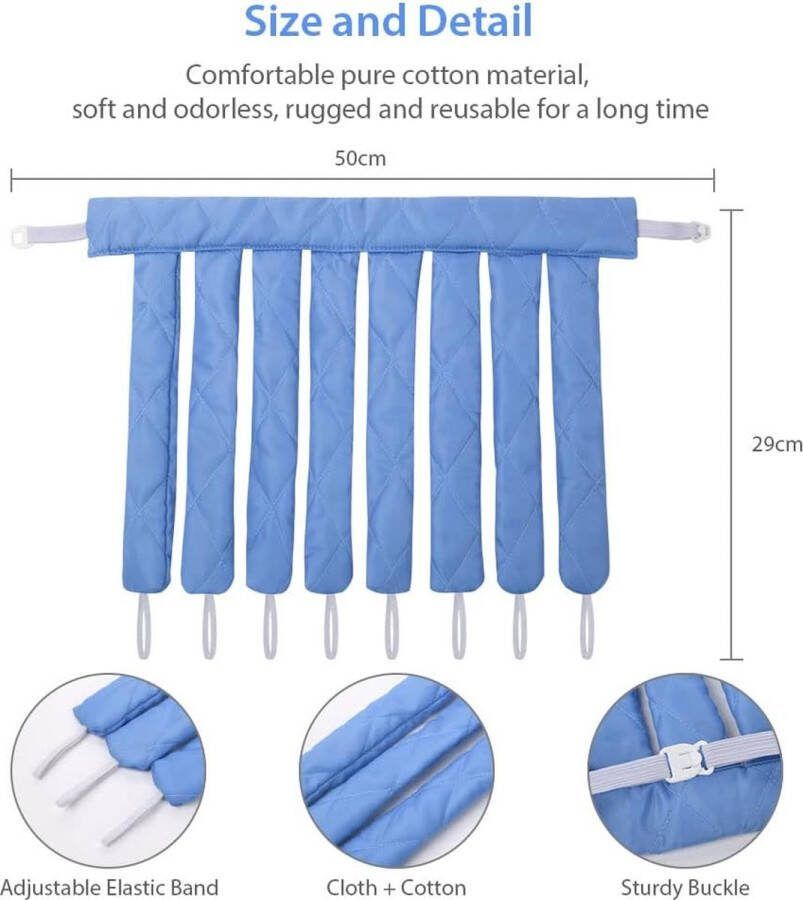 Octopus Heatless Curling Rod Octopus Design Hitteloze Krulstaaf Hoofdband Zacht Zijden Lint Slaap Haar Rollers Golf Haarkrulspelden Luie Krultang Set Overnight DIY Hair Styling Tools voor Lang Halflang Haar (Blauw)