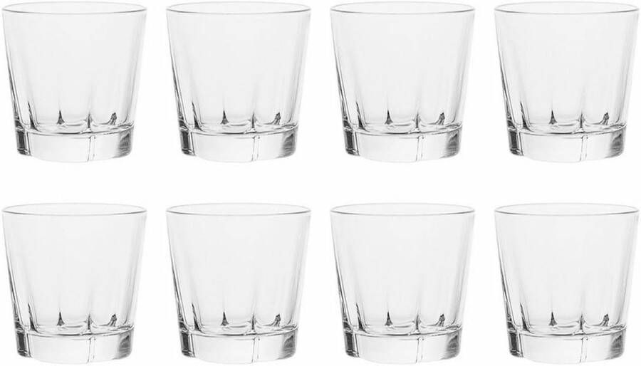 TREND FOR HOME Old Fashioned Whiskey Glas cocktailglas 269 ml Set van 8