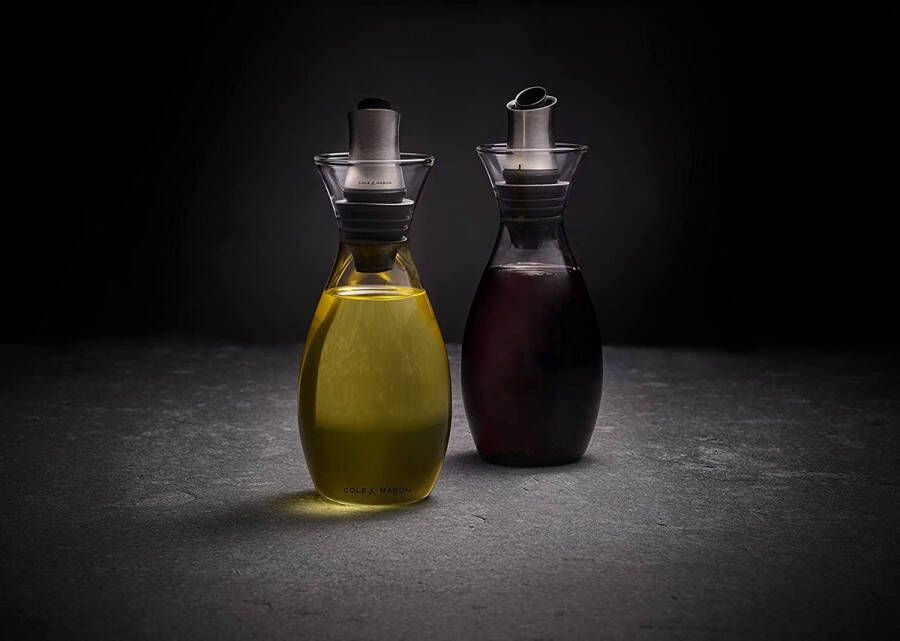 Olie Azijn Dispenser – Luxe Flessen voor Olie en Azijn – Keuken Accessiores Set voor Azijn en Olie