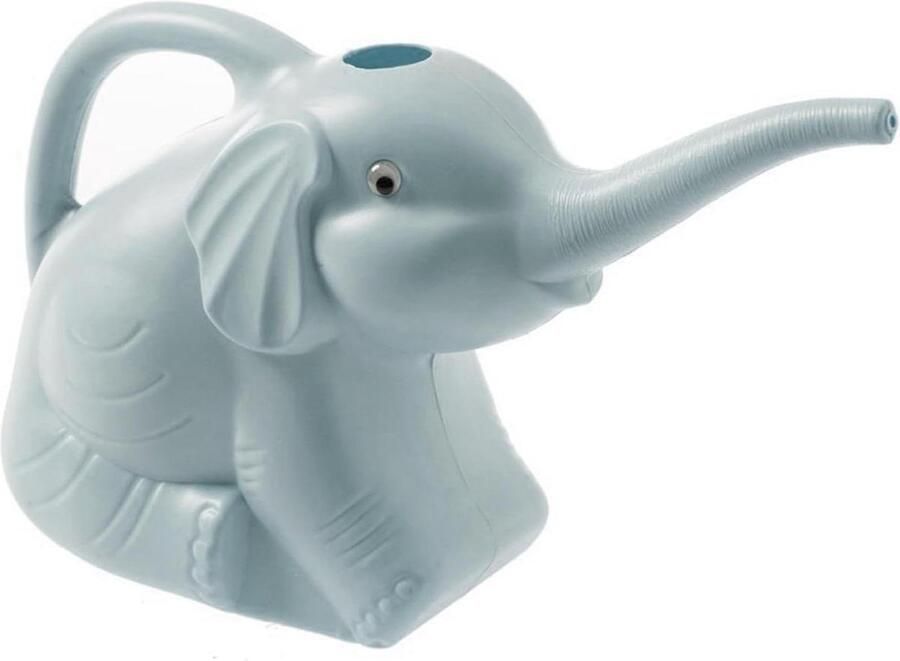 Olifant Gieter 2000 ml Kunststof Loemengieter Kamerplanten Lange mond Tuinplant Bloempot Plantenbewatering Blauw