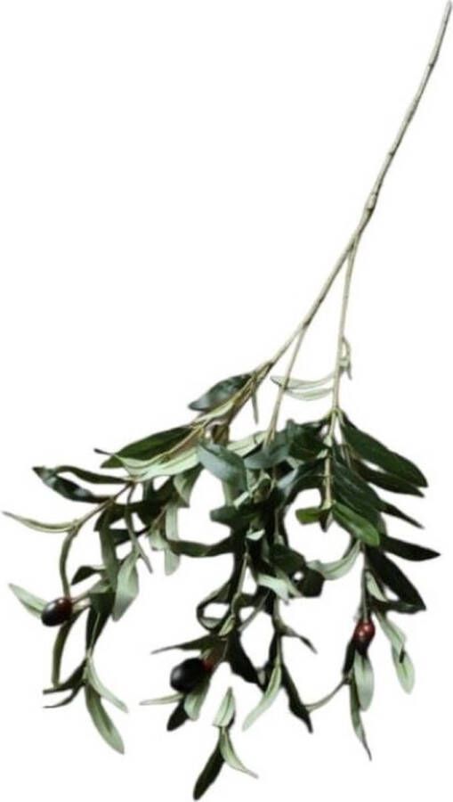 Olijftak 75CM kunsttakken kunstplanten olijftakken kunst olijftakken nep droogbloemen zijden bloemen kunstplanten voor binnen zijden planten