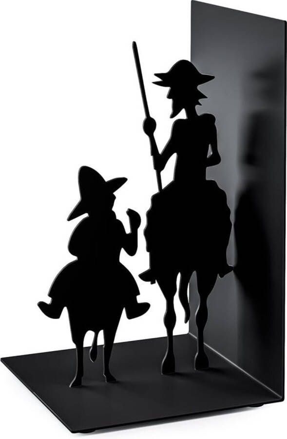 On Quijote boekensteunen van metaal geïnspireerd door Cervantes [Energieklasse B]