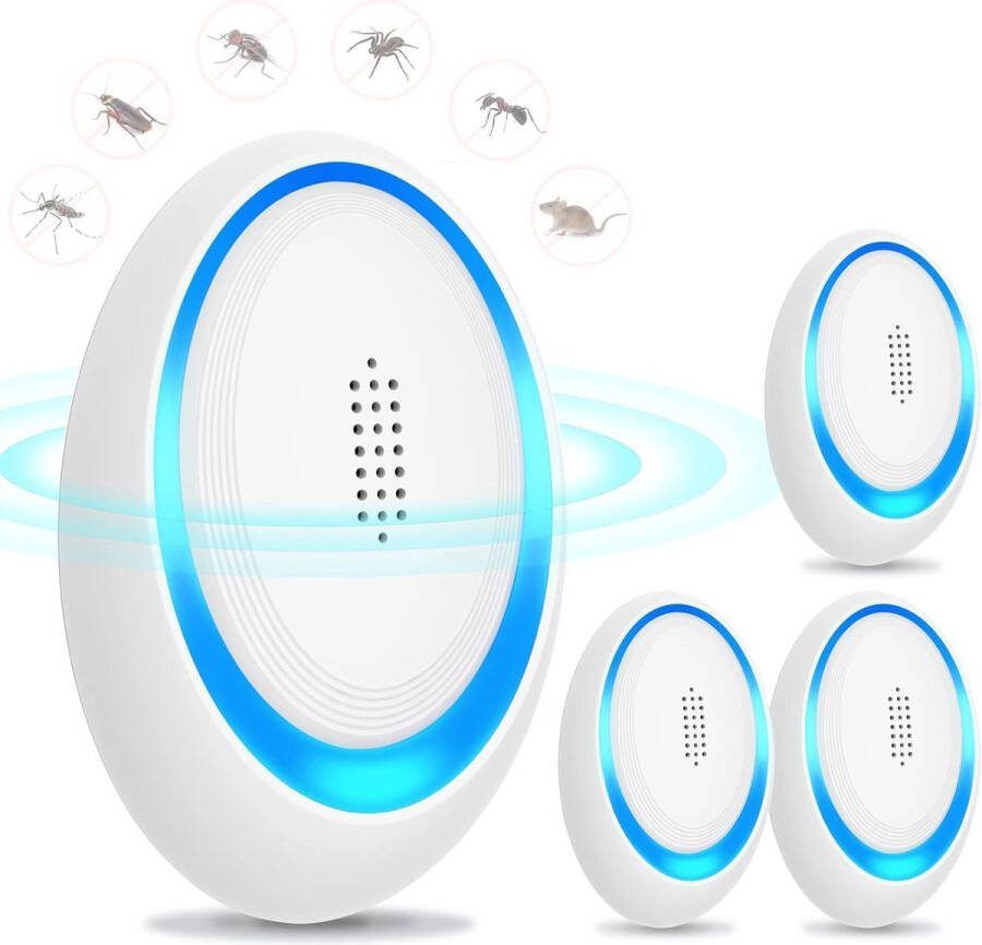 Ongediertebestrijder Ultrasone ongedierteverjager elektronische ongedierteverjager voor insecten muizen kevers insecten kakkerlakken