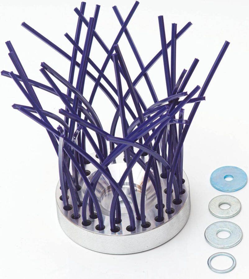 Onkruidborstel 254 mm Ø-boring 18 draden voor bosmaaier OCTO Pro blauw