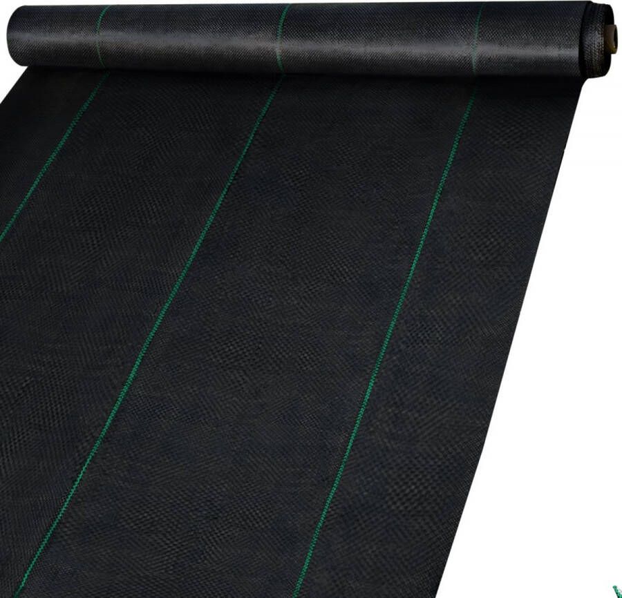 Onkruiddoek Tuinvlies Geweven Onkruidbarrière Landschap Bodembedekker 6x300 voet 1 5 Oz Zwaar Pp