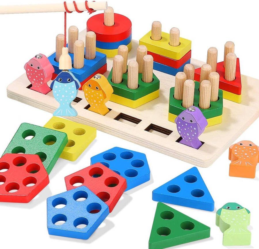 Ontdek Plezier en Leren met het 2-in-1 Houten Speelgoed!