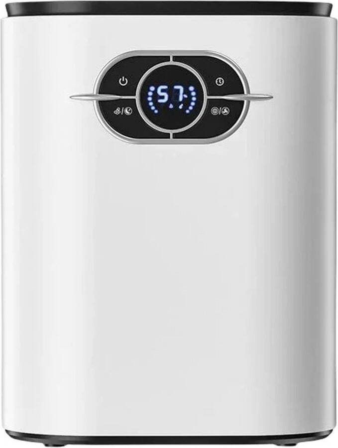 Ontvochtiger huis Wit Enorm stil Luchtontvochtiger en luchtreiniger 1 2L Watertank 600ml 24H Capaciteit