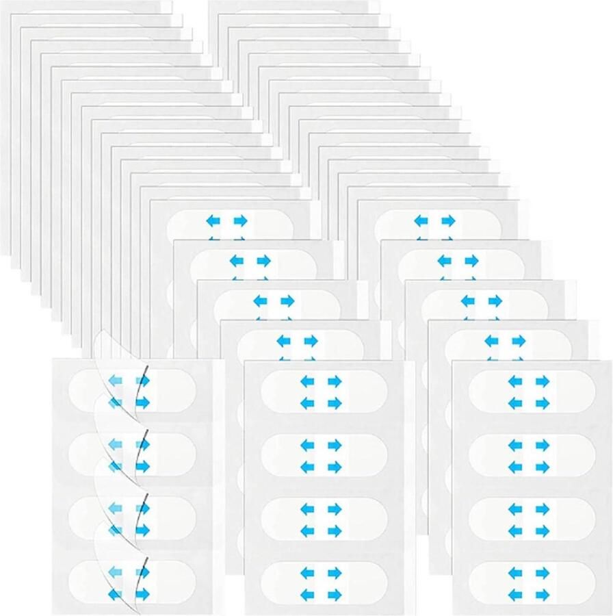 Onzichtbare facelifting-stickers voor vrouwen 120 stuks V-vorm gezichtlift rimpels verbergen huidversteviging make-up facelifting tools Facelift tape