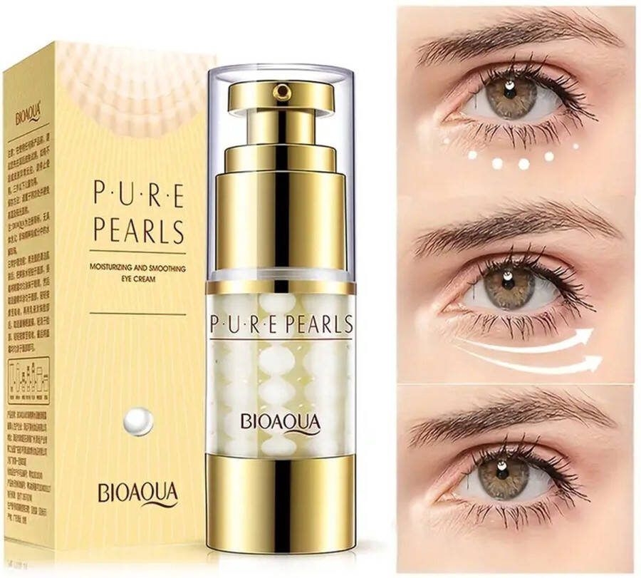 Oogcrème voor Donkere Kringen en Oogzakken Verstevigende Huidverzorging voor het Verwijderen van Wallen en Rimpels Verheldert en Hydrateert Ideaal voor Een Jeugdige en Verfriste Uiterlijk 25g Korean Skin Care