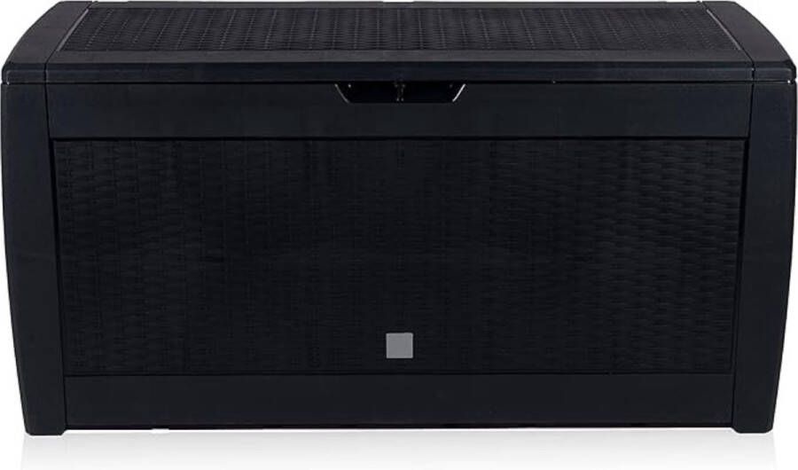 Opbergbox Tuin Opbergbox Buiten Opbergbox Tuinkussenbox Waterdicht Tuinkussenbox Waterdicht Kussenbox Waterdicht Kussenbox Voor Buiten 310 Liter Inclusief Wielen Zwart