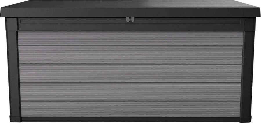 Opbergbox Tuinkussenbox Keter Premier Box XXL Zitkist Tuinbox Outdoor Opbergbox Kussenkist Tuin Zitbank Regenbestendig 570 Liter Opbergbox Tuinkussenbox