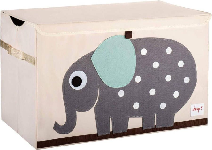Opbergkist Olifant 3 Sprouts UTCELE 61 x 37 x 38 cm