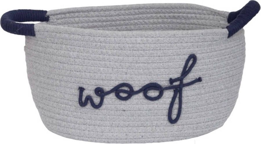 Opbergmand WOOF voor Hondenspeelgoed 35x19x17 cm (LxBxH) Hondenspeelgoedmand