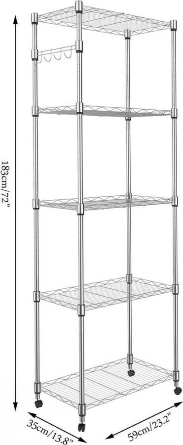 Opbergrek – Stellingkast – Opbergkast – Storage Shelves Stellingrek