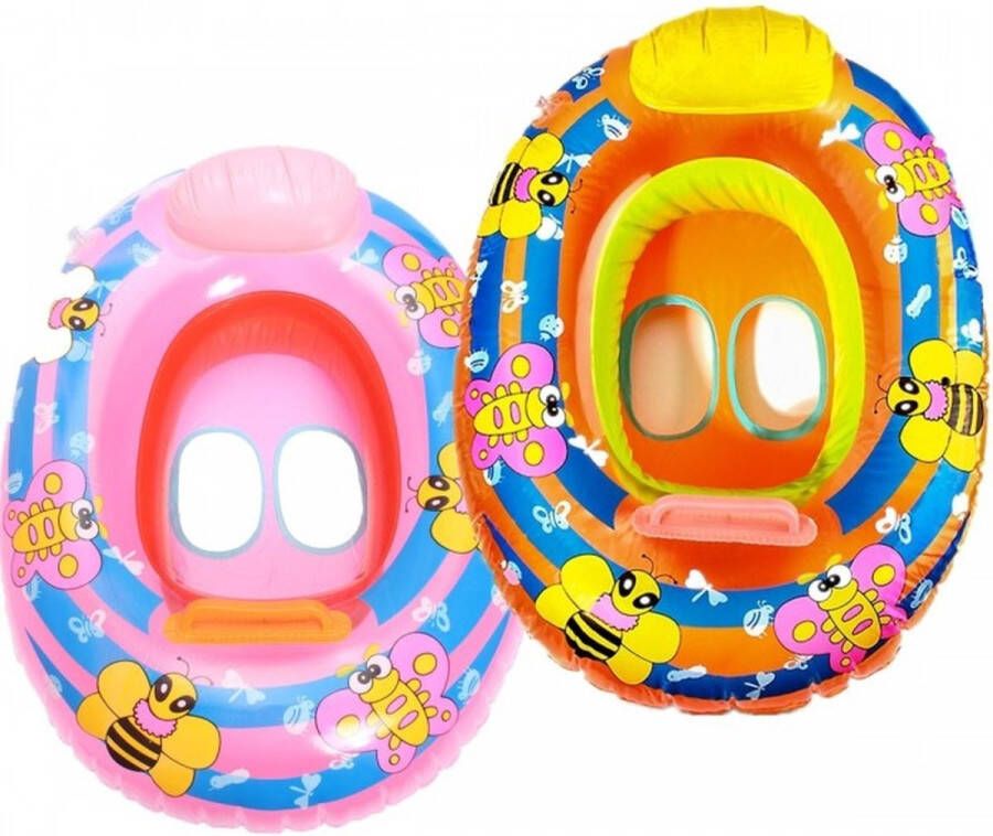 Opblaasbaar Bootje 2 tot 4 Jaar Zwemband Opblaasboot Baby Float Kinderen Rubberboot