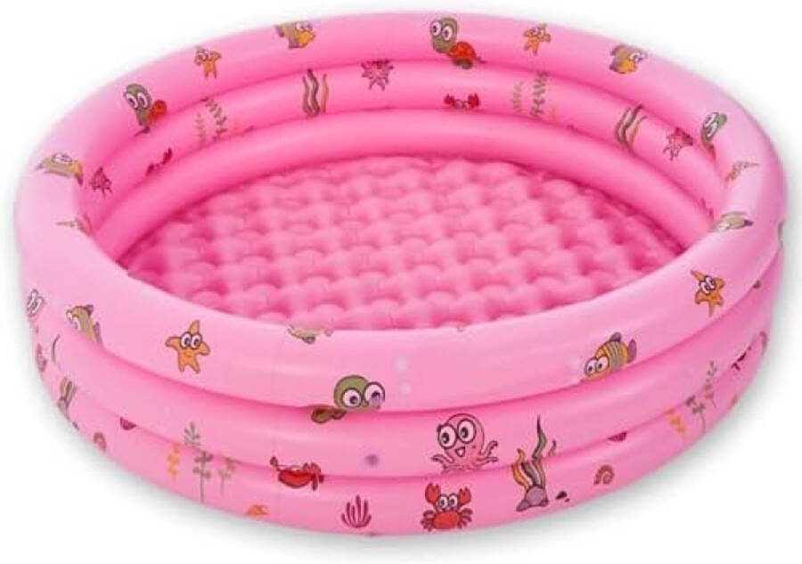 Opblaasbaar Kinderzwembad Ø 100 x 35 cm Ocean Pink