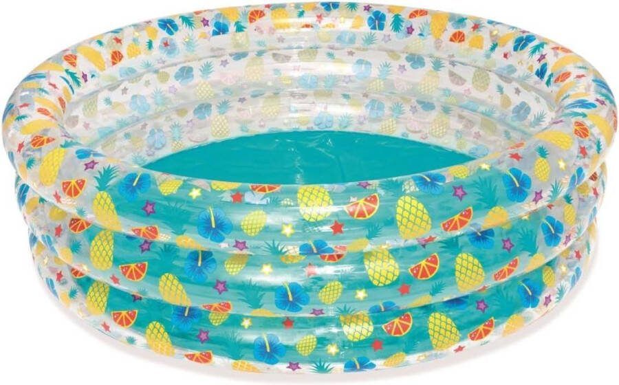 Opblaasbaar Kinderzwembad Tropisch Design 170 x 53 cm Kinderzwembad