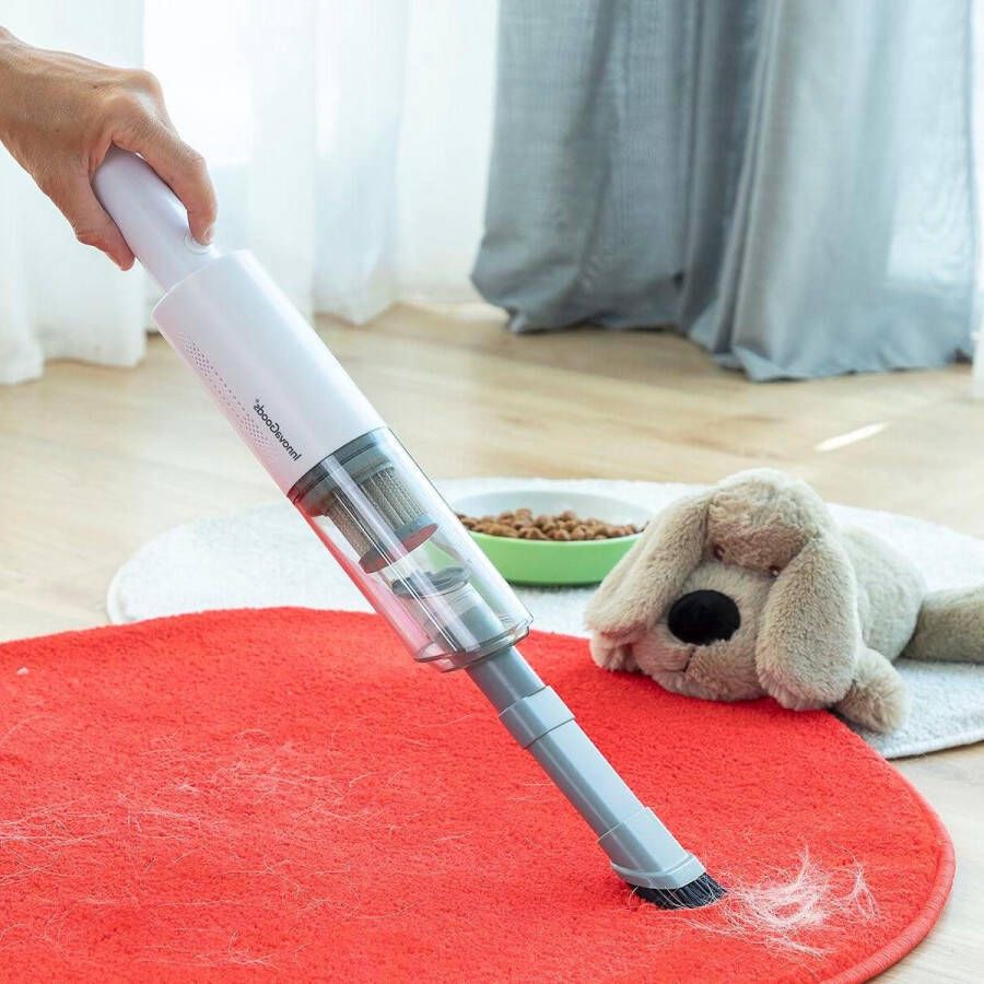 Oplaadbare handstofzuiger 3 accessoires kleine oppervlakken reinigen Hancuum