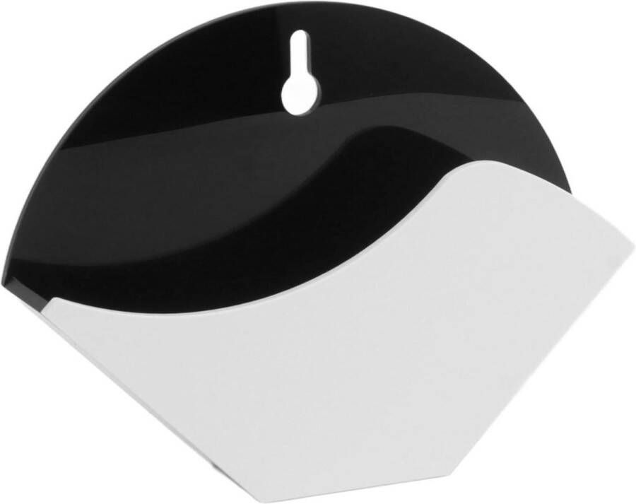 Opslag voor Koffiefilters Ophangbaar Koffiefilterrek Opbergcontainer voor Koffiefilterpapier Acryl Koffiepapierhouder Standaard voor V-vormige Koffiefilters