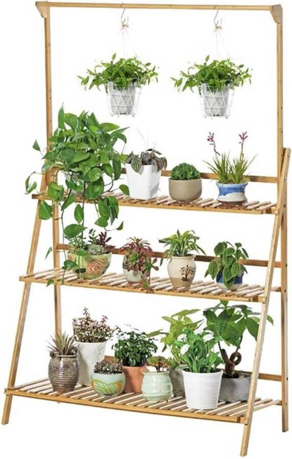 OptiGoodz Bamoe Plantenrek Plantenrekken Binnen Pantenrekken Buiten Display