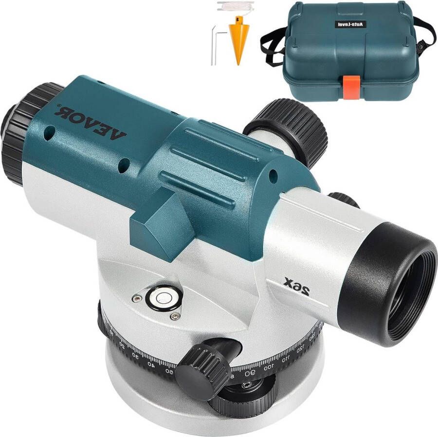 Optische Waterpassen 26X Automatisch Niveau 40 mm Zelfnivellerend IP54 Bouwwerkzaamheden